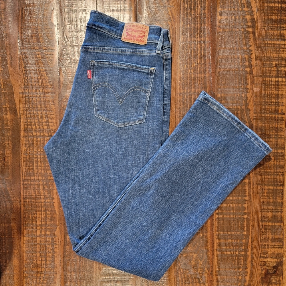 Levi's Women's Classic Bootcut Jeans Blue Size 8 Medium W29 X L32 (NWOT)‎